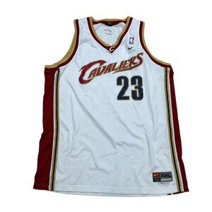 Vintage Nike Team NBA Cleveland Cavs Jersey #23 Lebron James Men Size XXL +2
